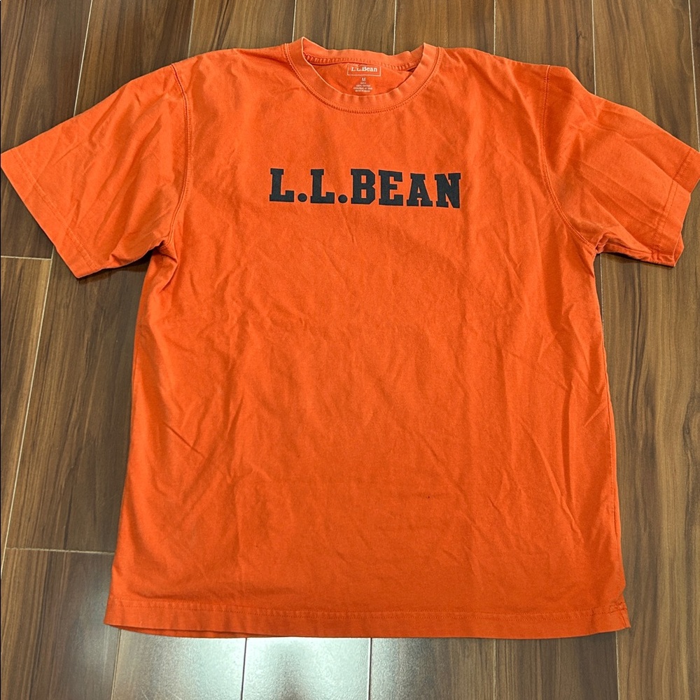 Medium 100% cotton LL Bean logo T-shirt